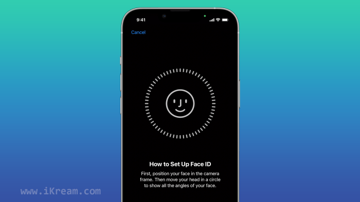 Iphone x face id share smartphone