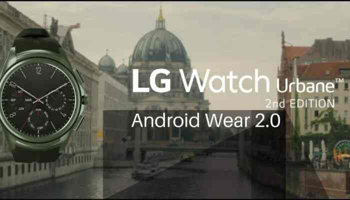 Android wear 2 0 for lg watch urbane 2nd edition att