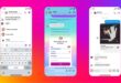 Instagram stories shared through direct messages