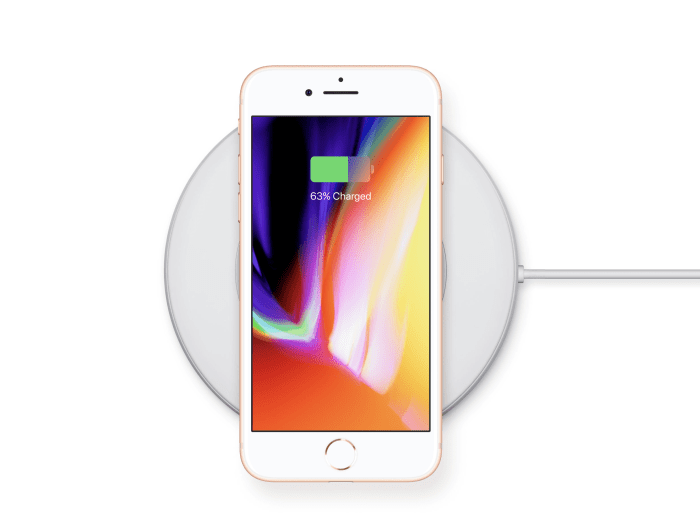 Iphone 8 official new glass design wireless charging