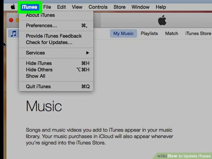Itunes update remove app store