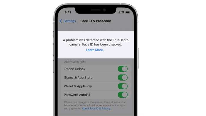 Face id not a last minute decision