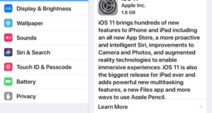 Ios 11 update now available