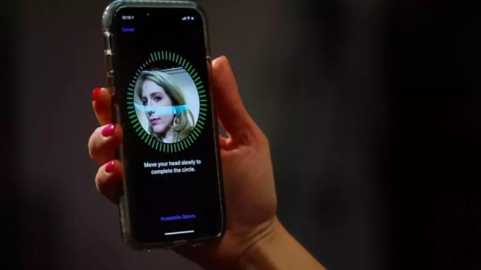 Law enforcement not a fan face id