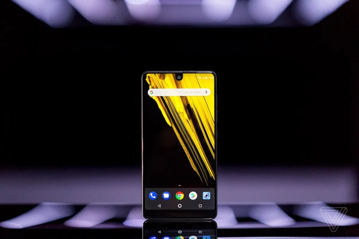 Sprint selling essential phone retail stores